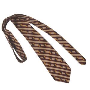 Vintage 90s Acme Studios Silk Tie Michael Graves Retro Funky Hipster Work Office